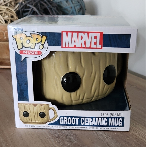 🌱☕ Marvel Groot Ceramic Mug by Funko – 17oz – New in Box - Avengers - Picture 6 of 8